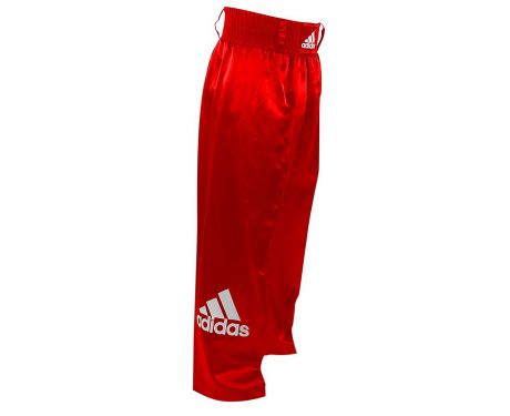 Брюки для кикбоксинга Adidas Kick Boxing Pants Full Contact adiPFC03 красные