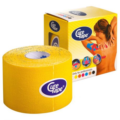 Тейп кинезиологический CureTape Yellow