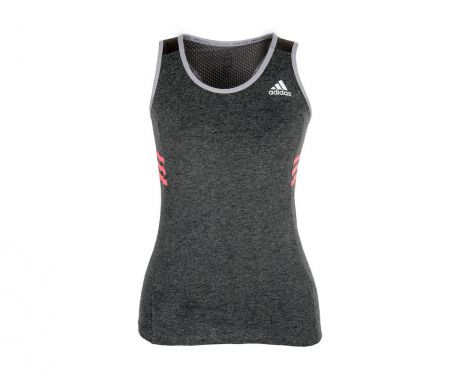 Майка женская Adidas Start Sleeveless Tee серо-красная adiSWSST02