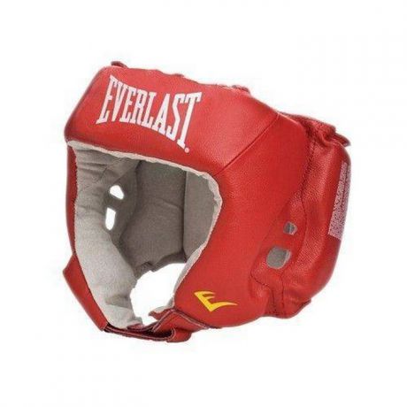 Шлем Everlast Amateur Competition 610000-10 PU для любительского бокса, красный