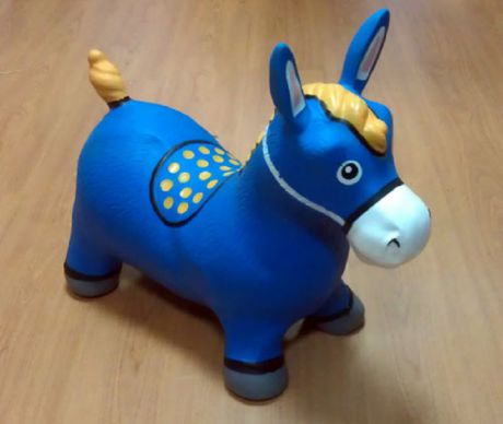 Игрушка детская, в форме лошадки Попрыгунчик Bradex DE 0024