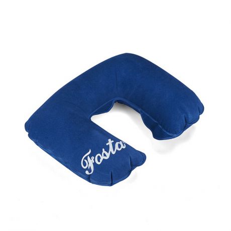 Подушка надувная с вырезом под голову Fosta F 8052 синий