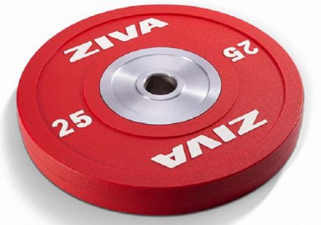 Диск для тяжелой атлетики цветной 2,5-25кг Ziva ZVO-BDPU, 2,5-25кг, шт