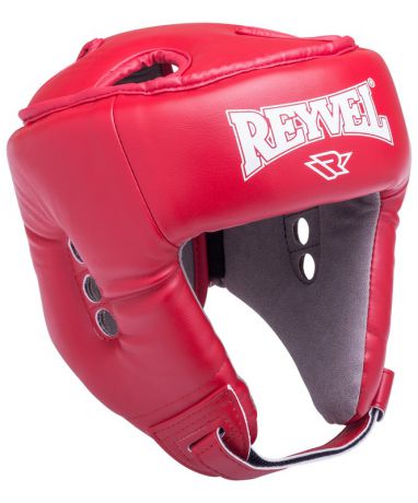 Шлем открытый Reyvel RV-302, к/з, красный