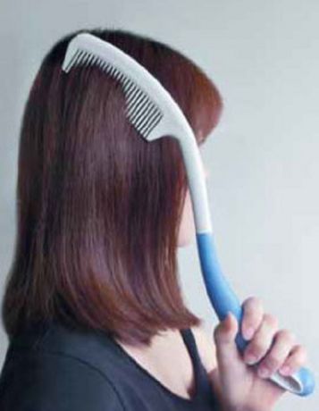 Специальная расческа для волос с длинной ручкой Titan Deutschland Gmbh DA-5502