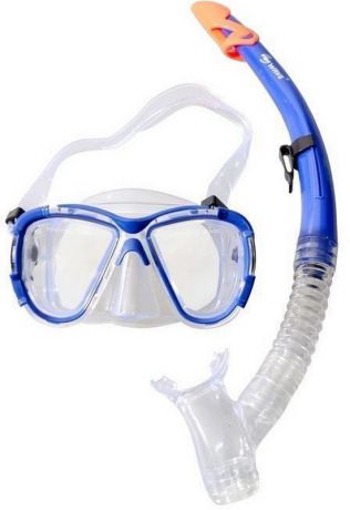 Набор для плавания Wave Diving Mask and Snorkel Set PVC Transparent/Blue MS-1311S58
