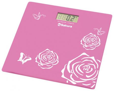 Напольные весы Sakura SA-5065 розовый