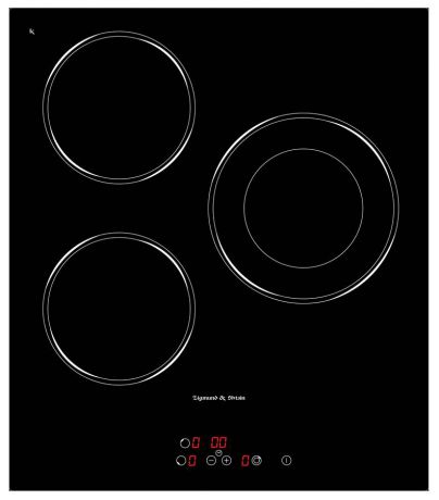 Варочная панель Zigmund & Shtain CNS 302.45 BX