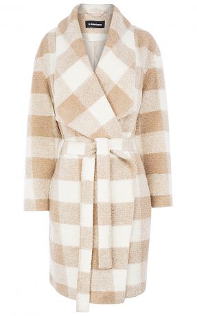 Женское пальто-халат с поясом