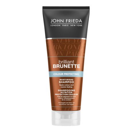 Увлажняющий и восстанавливающий шампунь для темных волос John Frieda Brilliant Brunette Color Protecting Moisturising Shampoo