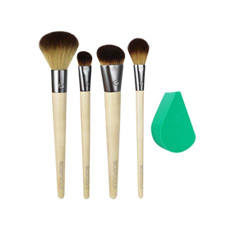 Набор кистей для макияжа EcoTools Airbrush Complexion Kit