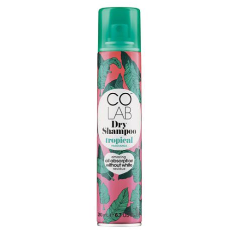 Прозрачный сухой шампунь Тропический Colab Colab Fragrance Dry Shampoo Tropical