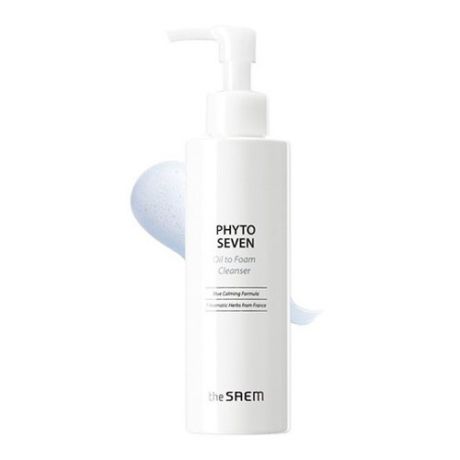 Масло-пенка для очищения и удаления макияжа The Saem Phyto Seven Oil To Foam Cleanser