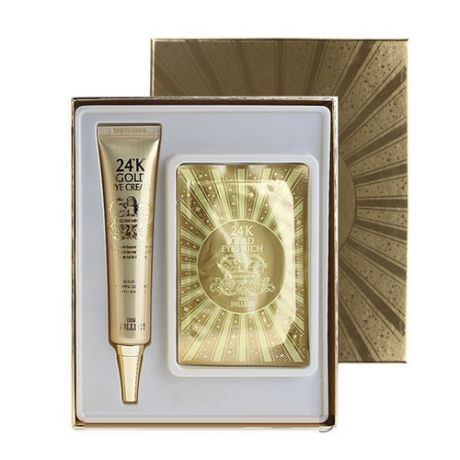 Набор для ухода за кожей вокруг глаз Baviphat Urban Dollkiss Agamemnon 24K Gold Eye Cream Special Kit