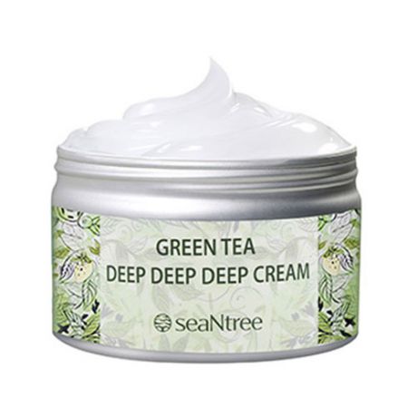 Увлажняющий крем для лица SeaNtree Green Tea Deep Deep Deep Cream 200ml