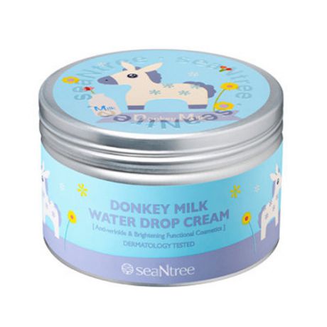 Крем для лица с молоком ослиц SeaNtree Donkey Milk Water Drop Cream