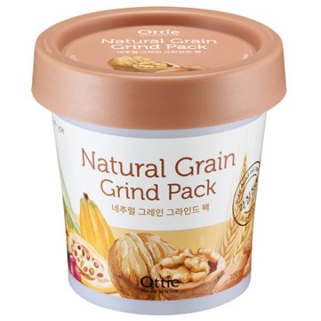Питательная зерновая маска Ottie Natural Grain Grind Pack