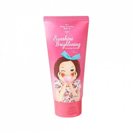 Пенка для умывания с фруктовыми экстрактами Fascy Sunshine Brightening Cleansing Foam