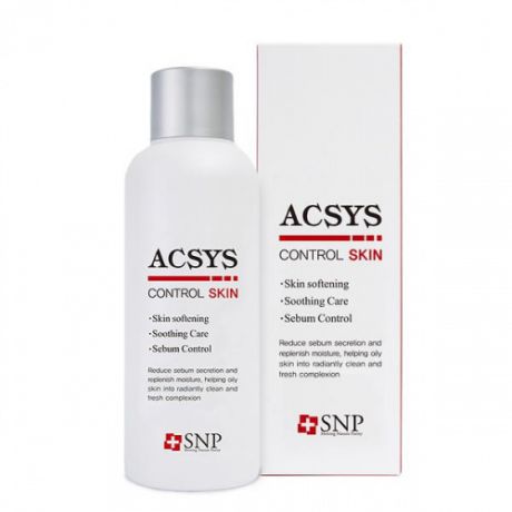 Тонер для жирной и проблемной кожи SNP ACSYS Control Skin