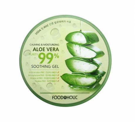 Многофункциональный гель алоэ Foodaholic Calming and Moisturizing Aloe Vera Soothing Gel