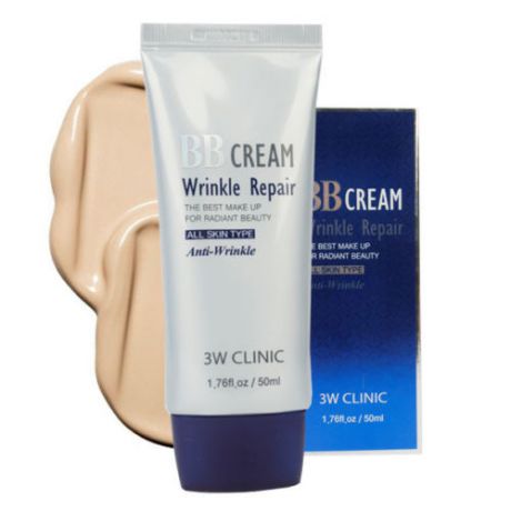 BB крем для лица 3W Clinic BB Cream Wrinkle Repair