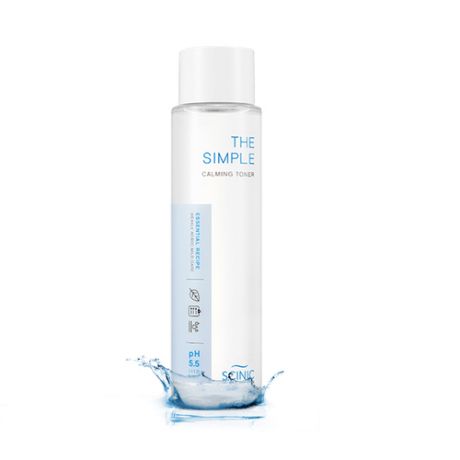 Слабокислотный тонер для лица Scinic The Simple Calming Toner