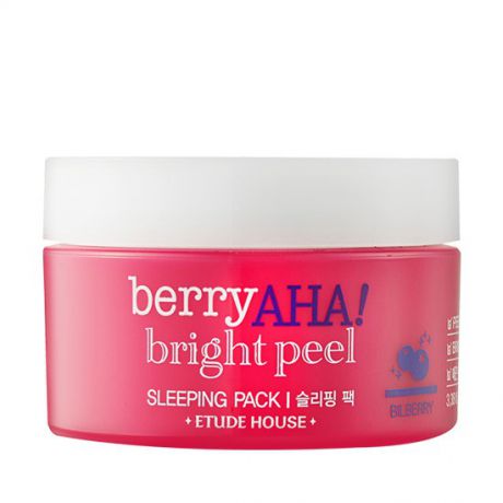 Ночная пиллинг-маска Etude House Berry Aha Bright Peel Sleeping Pack