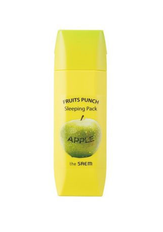 Ночная маска для лица Яблочный пунш The Saem Fruits Punch Apple Sleeping Pack
