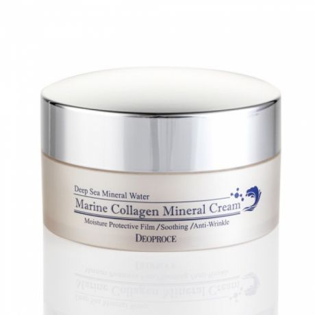 Крем для лица с морским коллагеном Deoproce Marine Collagen Mineral Cream