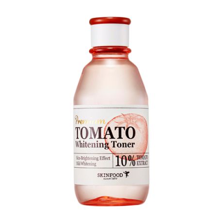 Осветляющий тонер для полноценного ухода за кожей SKINFOOD Premium Tomato Whitening Toner