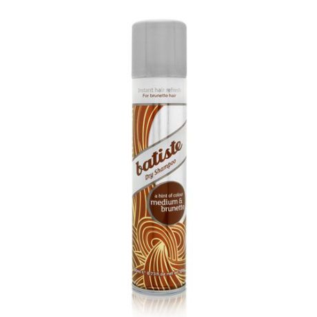 Сухой шампунь для придания свежести волосам Batiste Batiste Medium Beautiful Brunette Dry Shampoo