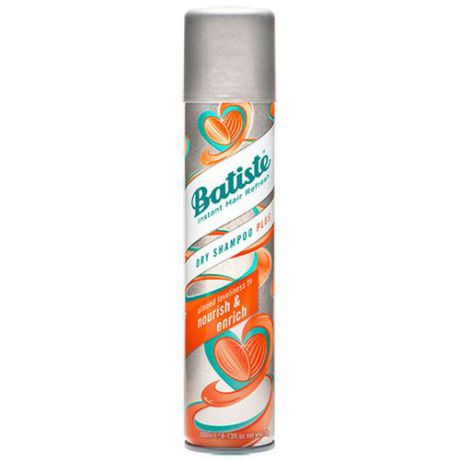 Сухой шампунь для придания свежести волосам Batiste Batiste Nourish and Enrich Dry Shampoo