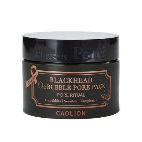 Кислородная маска для лица Caolion Blackhead O2 Bubble Pore Pack