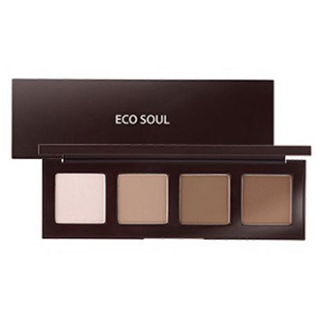 Палетка для контурного макияжа The Saem Eco Soul Contour Palette