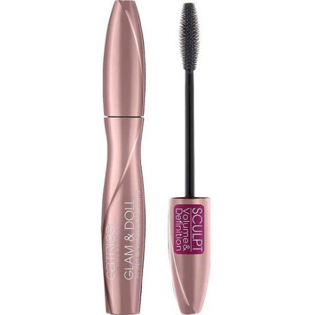 Черная тушь для ресниц Catrice Glam and Doll Sculpt and Volume Mascara