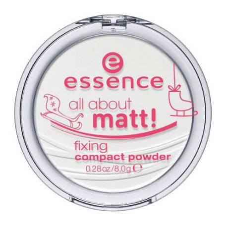 Компактная матовая пудра Essence All About Matt! Fixing Compact Powder