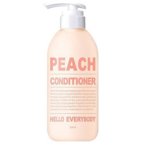 Кондиционер для волос с персиком Hello Everybody Peach Conditioner