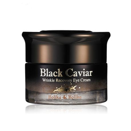 Омолаживающий крем для век Holika Holika Black Caviar Antiwrinkle Eye Cream