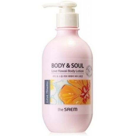 Гель для душа с гибискусом The Saem Body and Soul Love Hawaii Body Wash