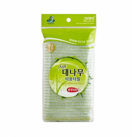 Мочалка с бамбуковым волокном Sungbo Cleamy Clean and Beauty Bamboo Shower Towel