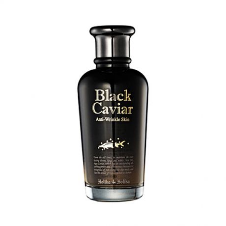 Тонер с черной икрой Holika Holika Black Caviar Antiwrinkle Skin