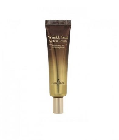 Комплексный улиточный крем The Skin House Wrinkle Snail System Cream (Tube) 30ml