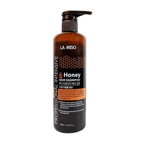Шампунь для поврежденных волос La Miso Professional Intensive Honey Hair Shampoo