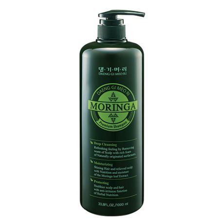 Премиум шампунь с экстрактом моринги Daeng Gi Meo Ri Moringa Premium Shampoo