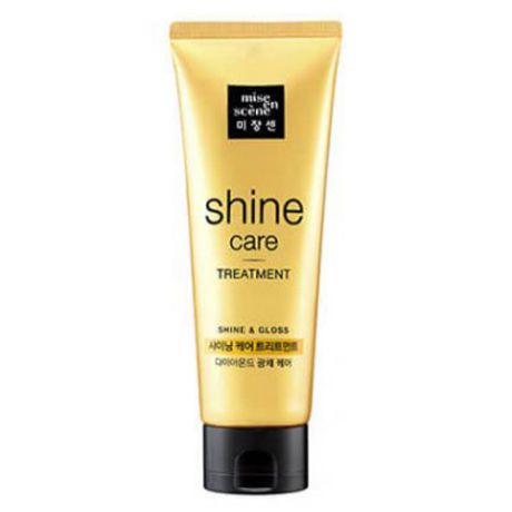 Восстанавливающая маска для волос для сияющего блеска Mise En Scene Shining Care Treatment 180ml