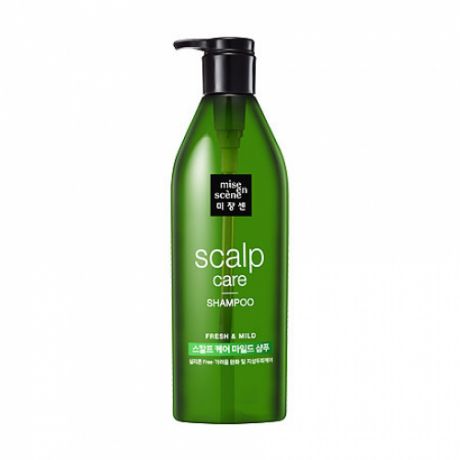 Укрепляющий шампунь для чувствительной кожи головы Mise En Scene Scalp Care Shampoo 680ml