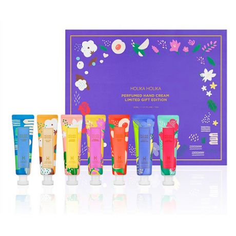 Подарочный набор из 7 кремов для рук Holika Holika Perfumed Hand Cream Limited Gift Edition