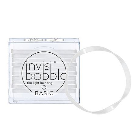 Резинка для волос прозрачная Invisibobble Basic Crystal Clear