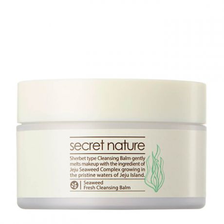 Очищающий бальзам для снятия макияжа с водорослями Secret Nature Seaweed Fresh Cleansing Balm