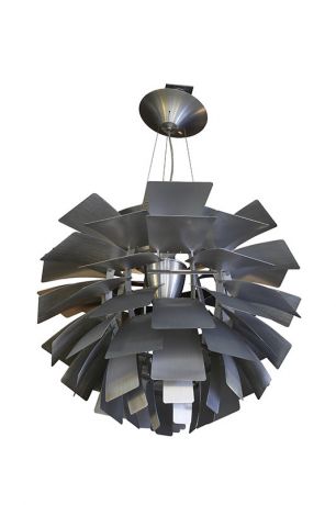Artpole Светильник подвесной Illusion C1, Е27, 1х100 Вт, H200 (макс)хD72, серебро